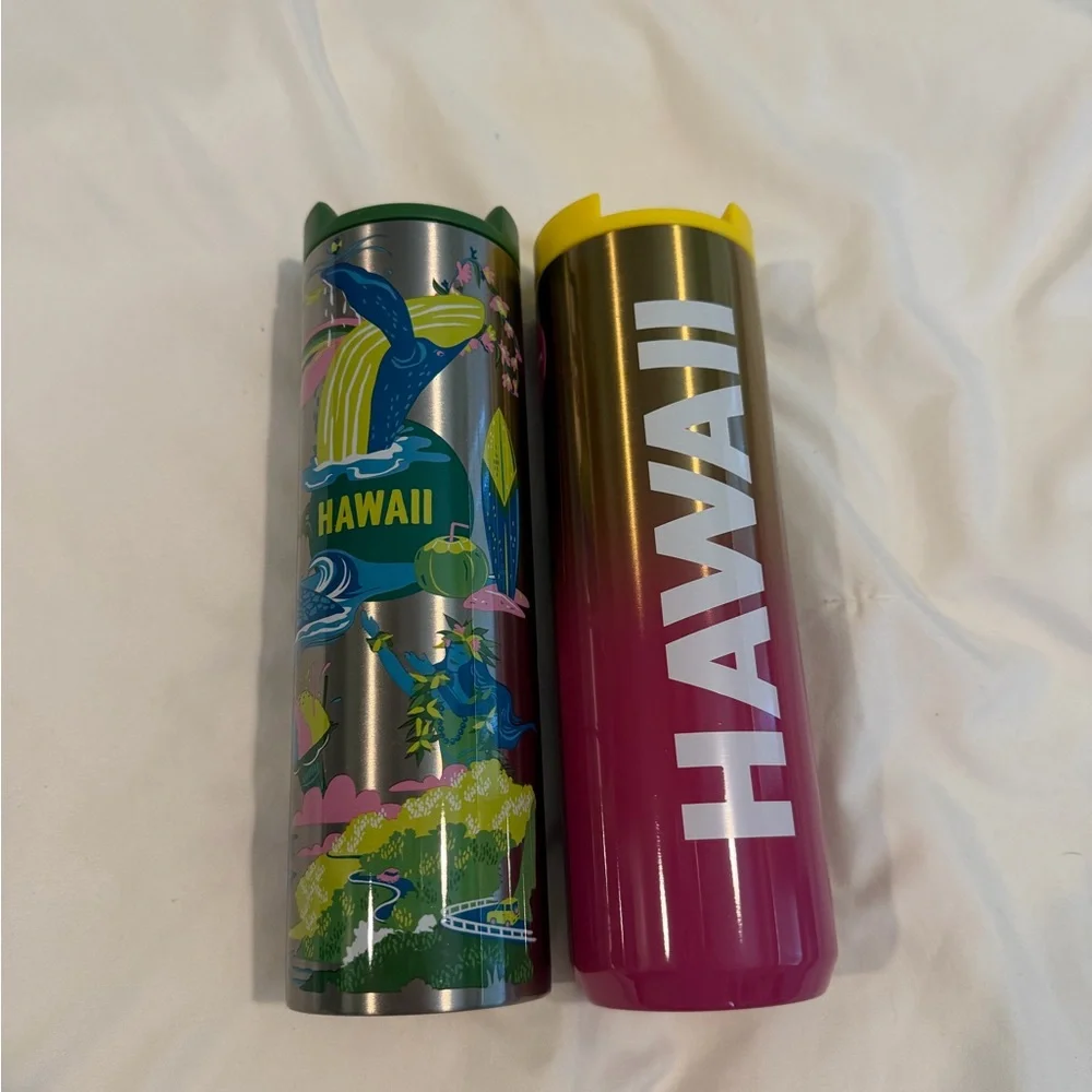 Starbucks Hawaii Stainless Steel Tumbler - Set of Two - Picture 1 of 3